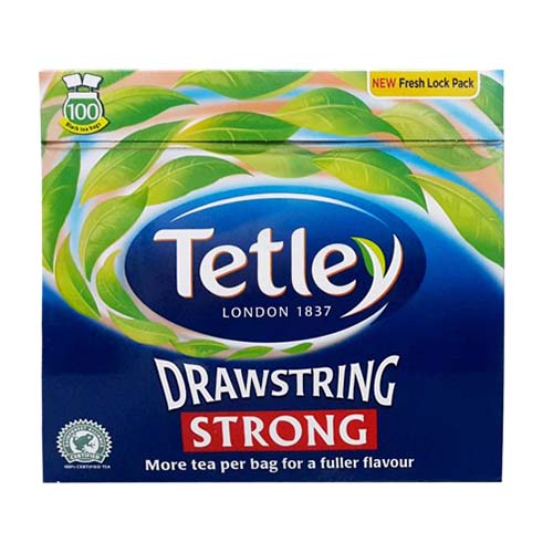 Tetley Strong Black Tea - 100 Bags