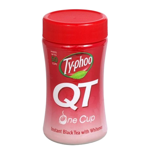 Typhoo QT Black Tea with Whitener - 125g