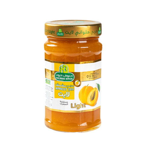 Halwani Light Apricot Jam - 380g