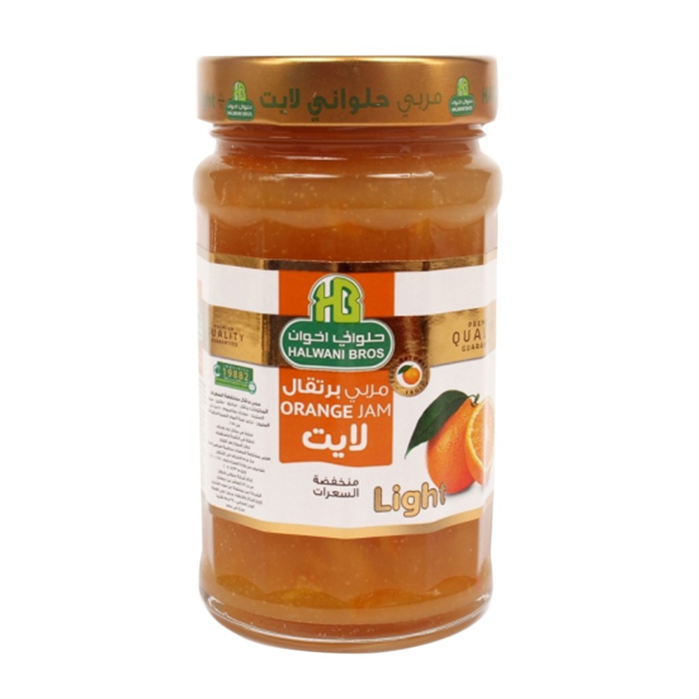 Halwani Light Orange Jam - 380g