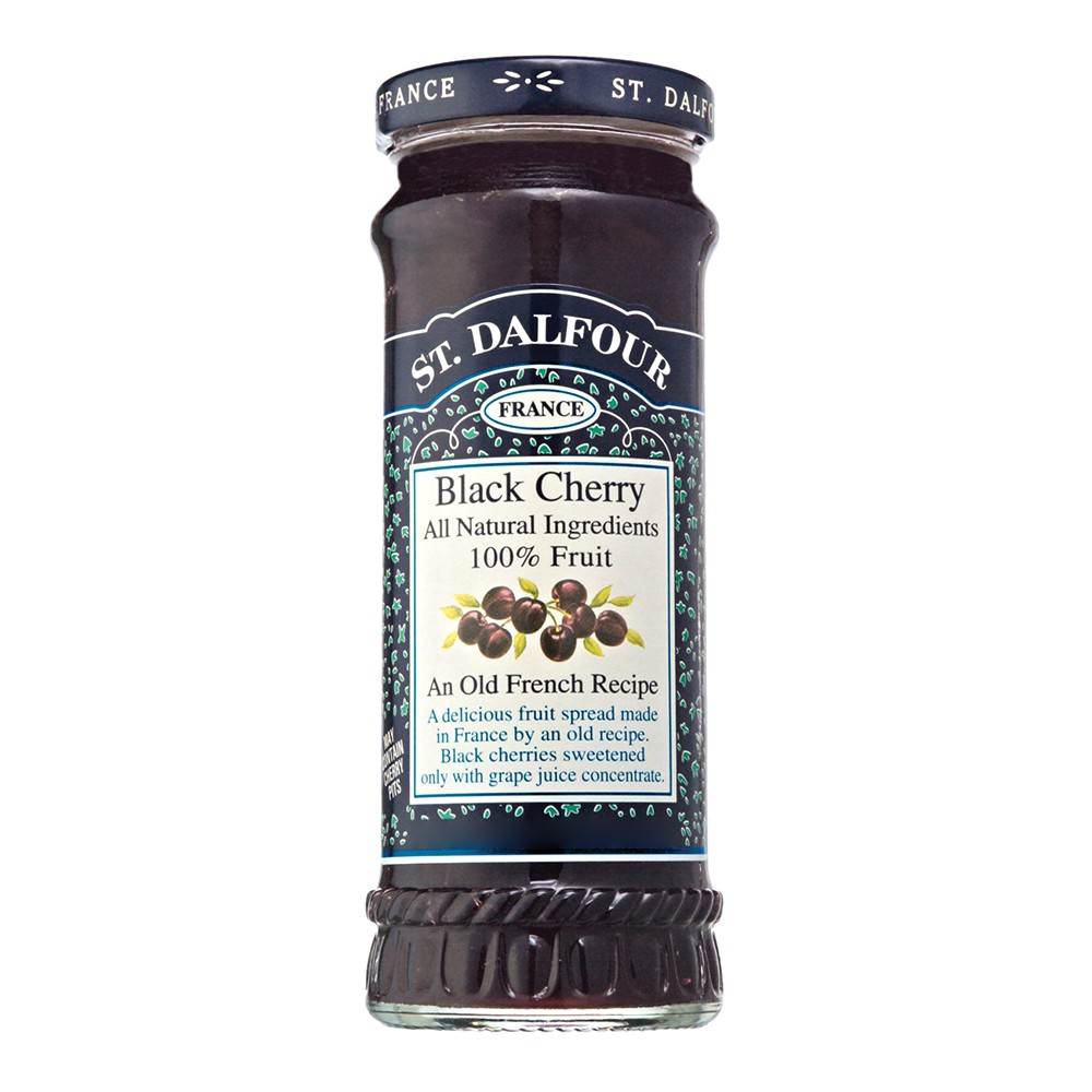 St. Dalfour Black Cherry Jam - 284g