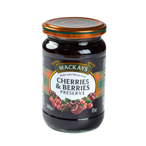 Mackays Cherries & Berries Jam - 340g