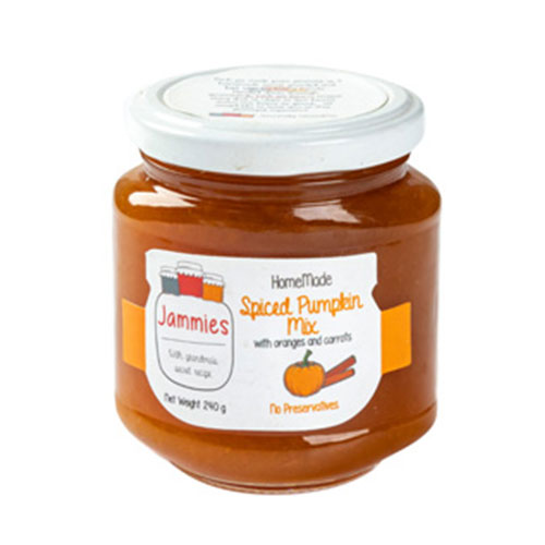 Jammies Spiced Pumpkin Mix Jam - 240g