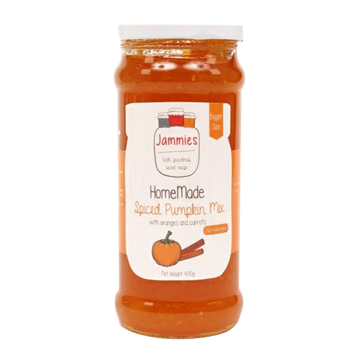 Jammies Spiced Pumpkin Mix Jam - 430g