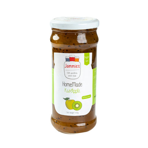 Jammies Kiwi with Apple Jam - 430g