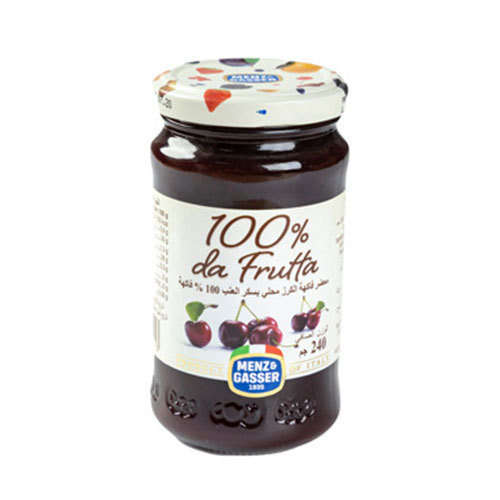 Menz & Gasser 100% Cherry Jam - 240g