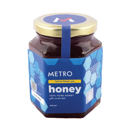 Metro Bee Honey Fennel Flower - 350g