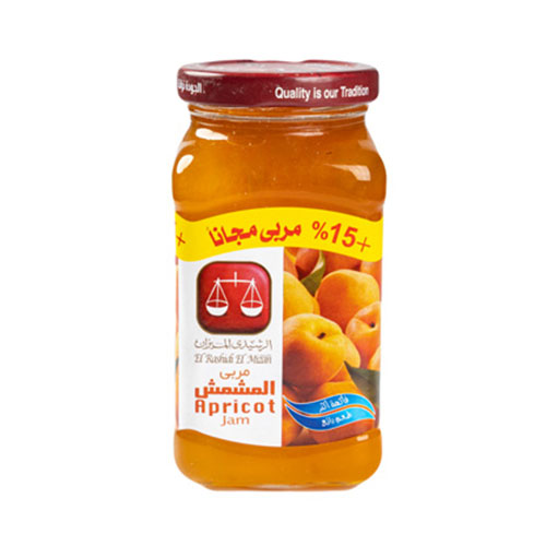 El Rashidi El Mizan 15% Apricot Jam-340g