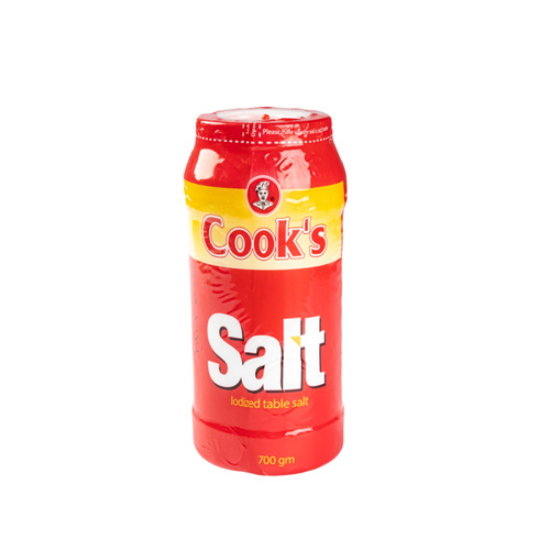 Cooks Iodized Table Salt - 700g