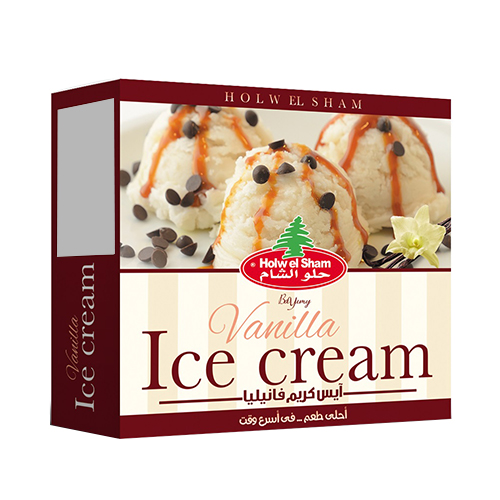 Holw El-Sham Ice Cream Vanilla - 70g