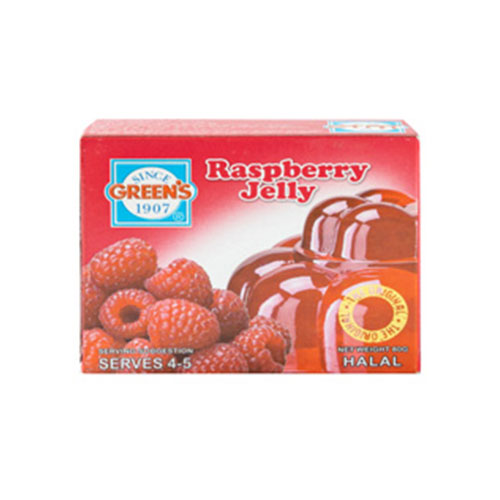 Greens Raspberry Jelly - 80g