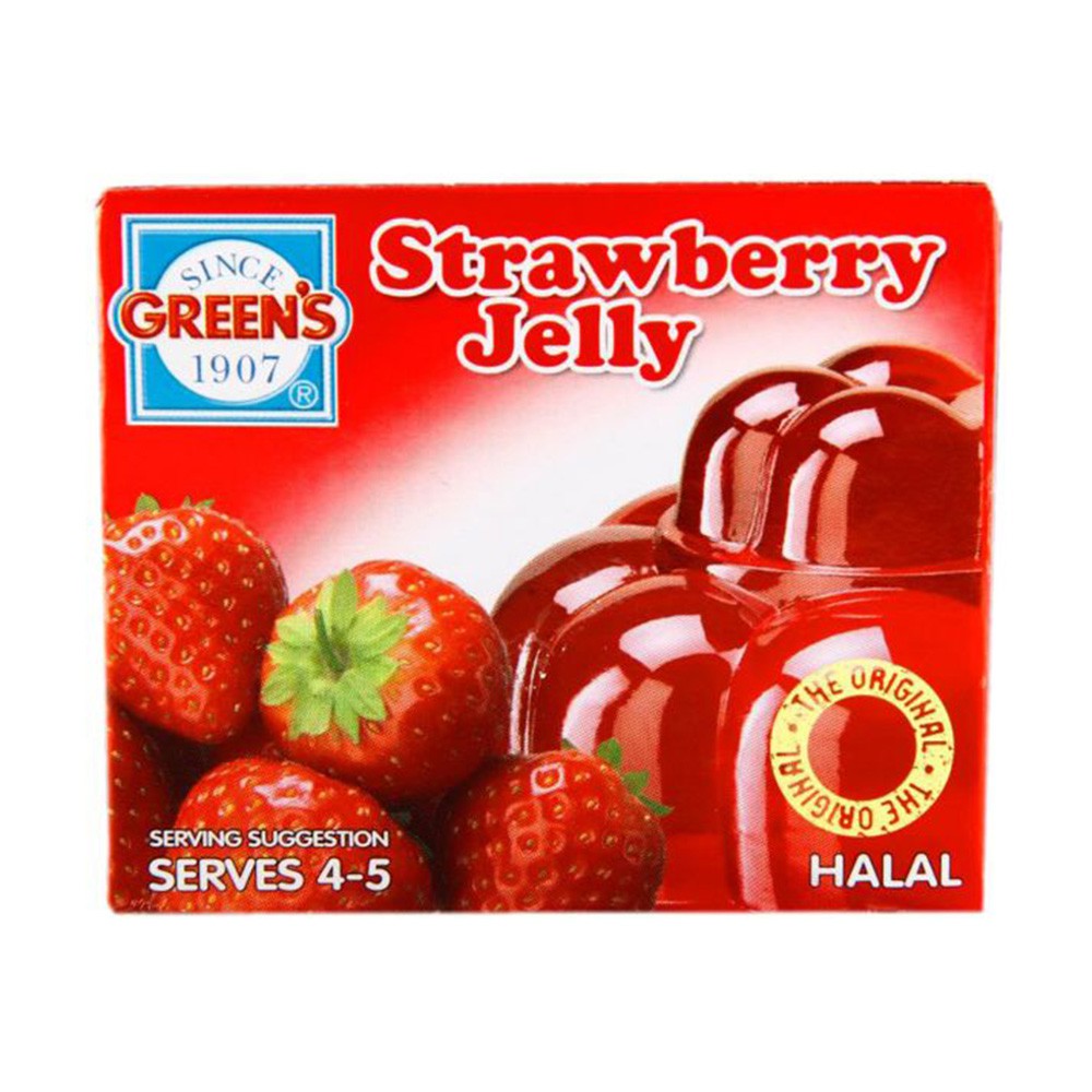 Greens Strawberry Jelly - 80g