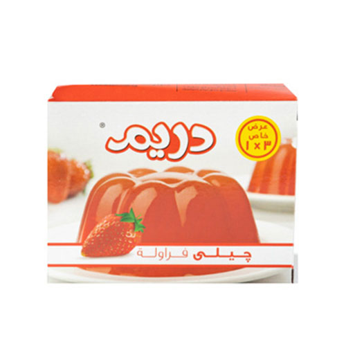 Dreem 3pc Jelly Strawberries - 70g