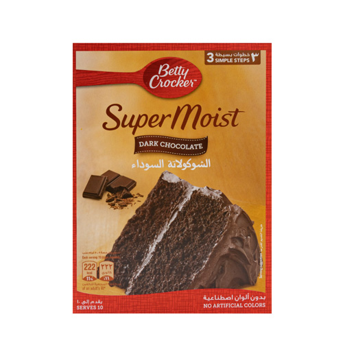 Betty Crocker Dark Choco Cake Mix - 360g