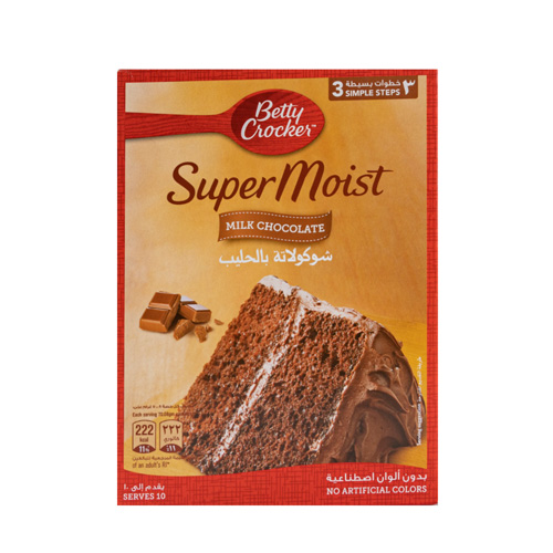 Betty Crocker Milk Choco Cake Mix - 360g