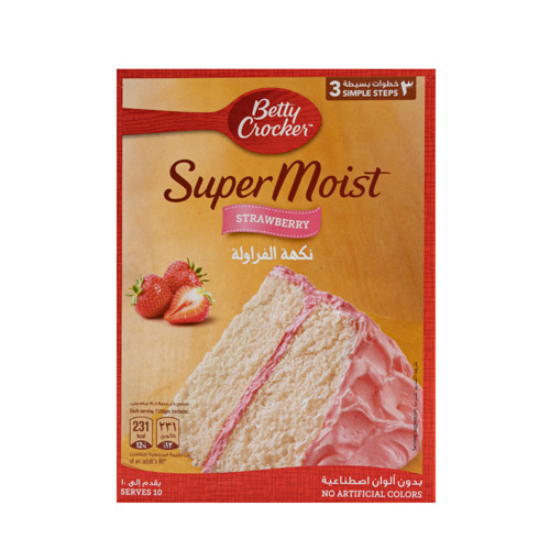 Betty Crocker Strawberry Cake Mix - 360g