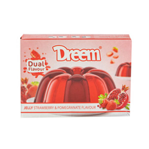 Dreem Strw. & Pomeg. Flavr. Jelly - 85g