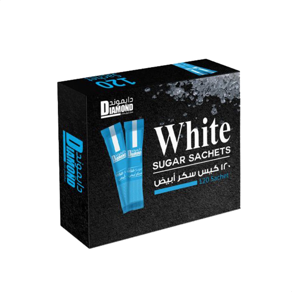 Diamond White Sugar Sachet - 100 x 5g