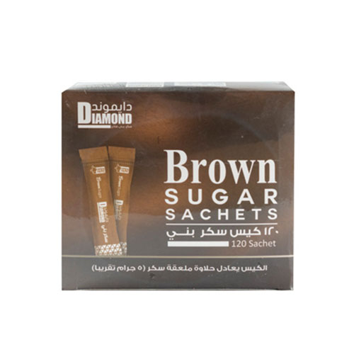 Diamond Brown Sugar Sachet - 100 x 5g