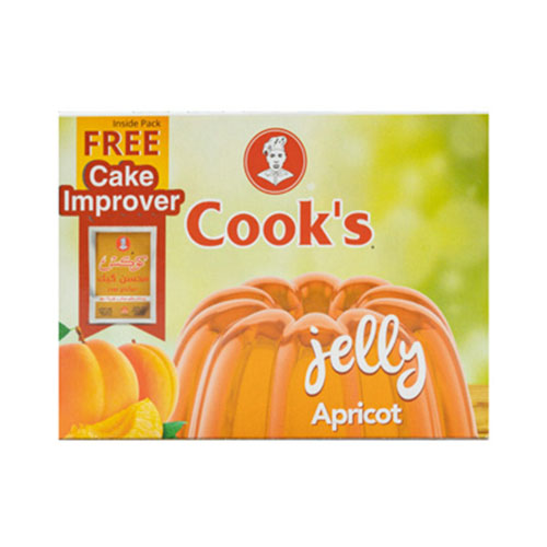 Cooks Apricot Jelly - 80g + Mohassen