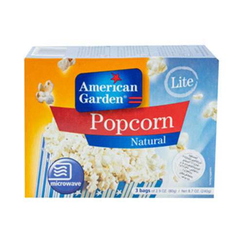 American Garden Light Popcorn - 273g