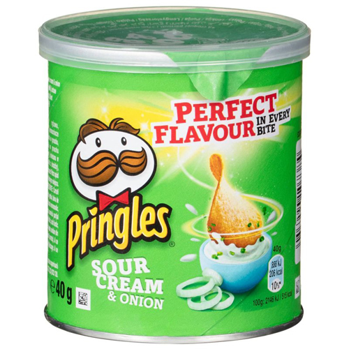 Pringles Sour Cream & Onion Chips - 40g