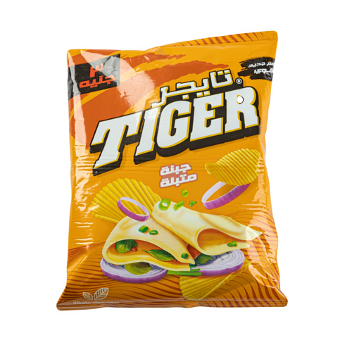 Tiger Sea. Cheese Potato Chips -(38-42)g