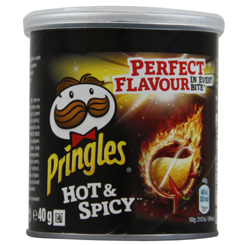 Pringles Hot & Spicy Chips - 40g