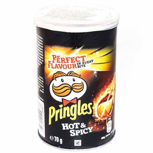 Pringles Hot & Spicy Chips - 70g