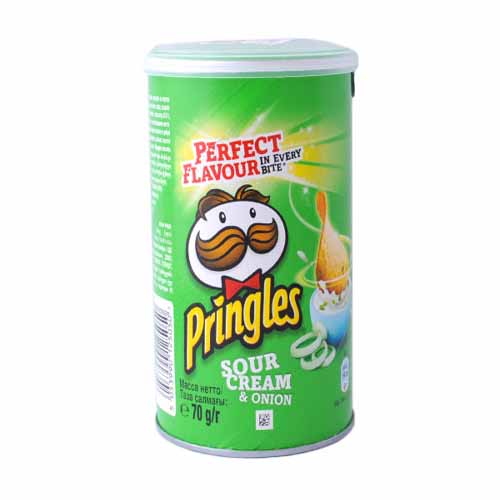 Pringles Sour Cream & Onion Chips - 70g