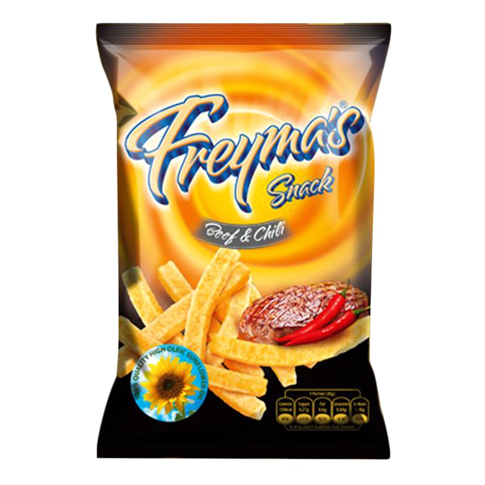 Freymas Beef & Chili Fl.Snack - 30g