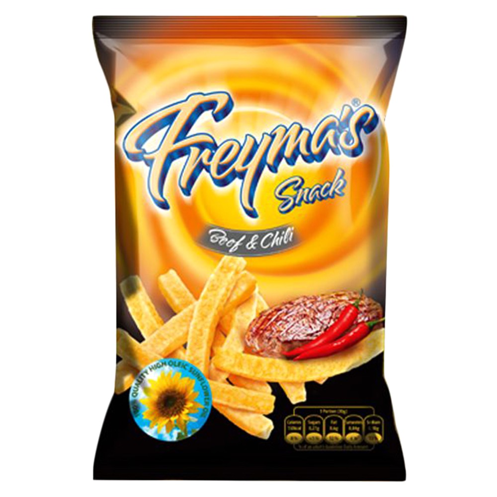 Freymas Beef & Chili Fl. Snack - 75g