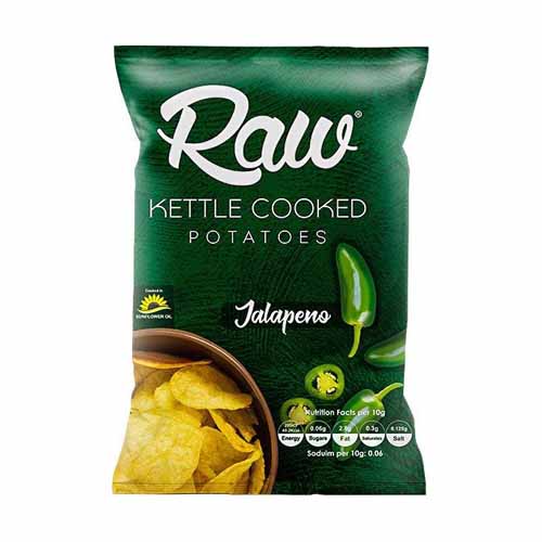 Raw Ket Ck Jalapeno Potato Chips - 40-50