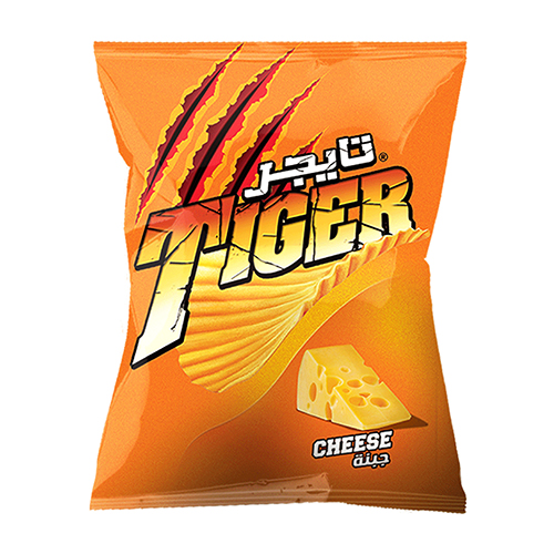 Tiger Chips Big Jumbo Cheese- 160- 170g