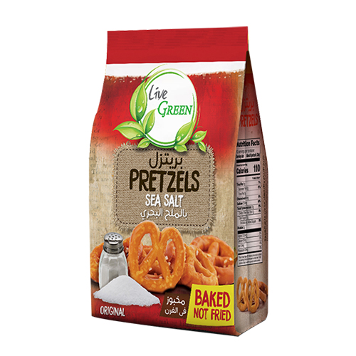 Live Green PretzelsSea Salat 180 Gm