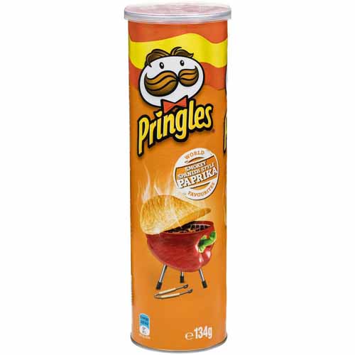 Pringles Paprika Chips - 130g