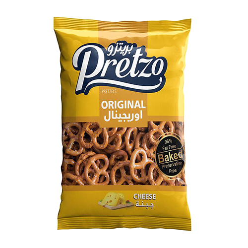 Pretzo Pretzels Original Cheese 120-130g