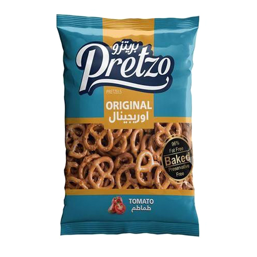 Pretzo Pretzels Original Tomato 120-130g