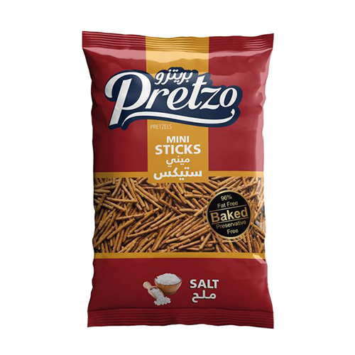 Pretzo Pretzels Mini Sticks Sal- 95-105g