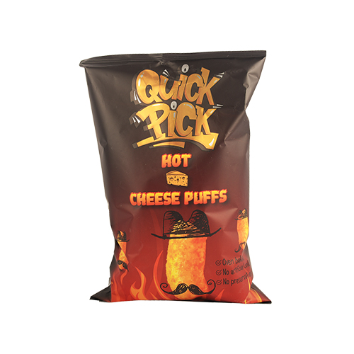 Quick Pick Hot Cheese Puffs.P/P55-65 G