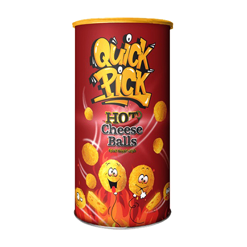 Quick Pick Hot Cheese Balls Can 60-70G