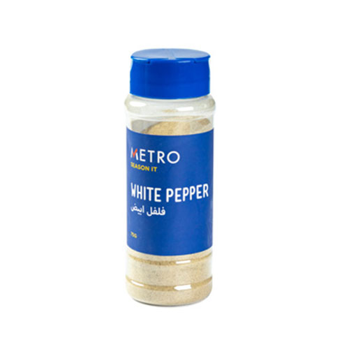 Metro White Pepper Shaker - 75g