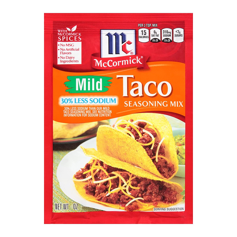 McCormick Mild Taco Seasoning Mix - 28g