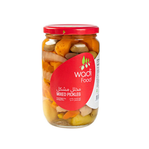 Wadi Food Mixed Pickles - 625g