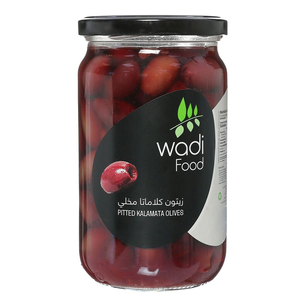 Wadi Food Pitted Kalamata Olives - 650g