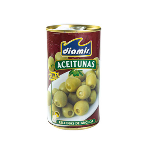 Diamir Olives Stuffed w/ Anchovy - 350g