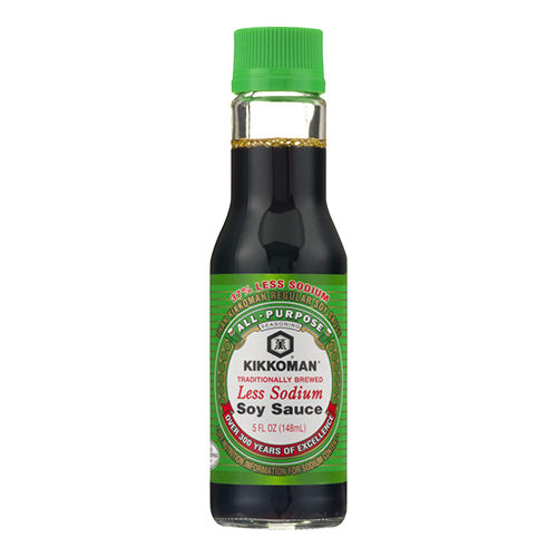 Kikkoman Less Sodium Soy Sauce - 148ml