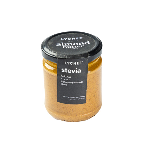 Lychee Stevia Almond Butter - 200g