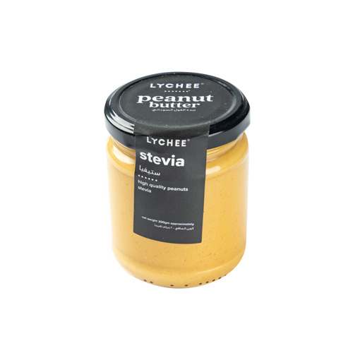 Lychee Stevia Peanut Butter - 200g