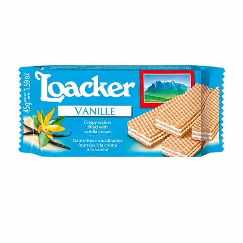 Loacker Vanilla Wafer - 45g